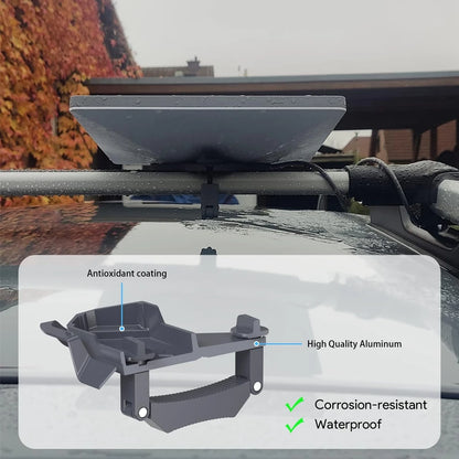 Starlink Mini Car Roof Mount by BACKUPMYFILESNOW.COM for secure satellite internet installation on vehicle or yacht roofs