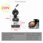 UFO-shaped hamburger cake maker and waffle machine by BackupMyFilesNow, electric ice cream and gelato panini press, 110V.