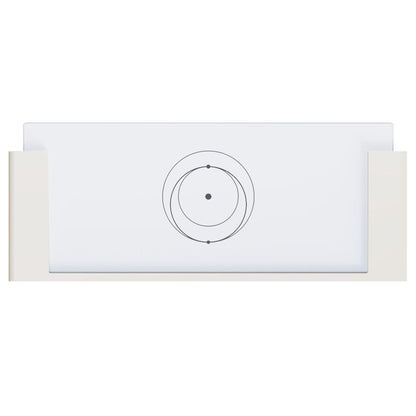 Starlink Generation 3 Wi-Fi router wall mount by BACKUPMYFILESNOW.COM® mounted on a wall for secure placement.