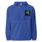 Royal blue unisex Champion packable anorak jacket, size XXL, lightweight waterproof outerwear from BACKUPMYFILESNOW.COM®.