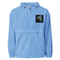 Royal blue unisex Champion packable Anorak jacket, size 2XL, lightweight and weather-resistant outdoor outerwear.