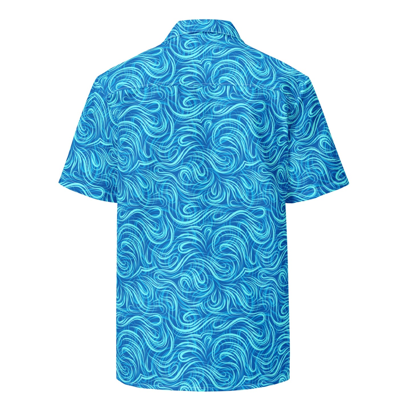 Tsunami Island Party Hawaiian shirt by BACKUPMYFILESNOW.COM®, featuring vibrant tropical island print for summer wear.