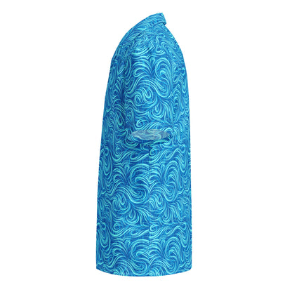 Hawaiian shirt from BACKUPMYFILESNOW.COM® featuring colorful island print, short sleeves, and button-down front for summer style.