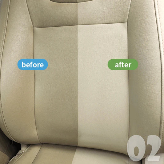 BackupsMyFilesNow® S21 car interior cleaner spray for leather, fabric, and dashboard cleaning, shown in a 50ml bottle.