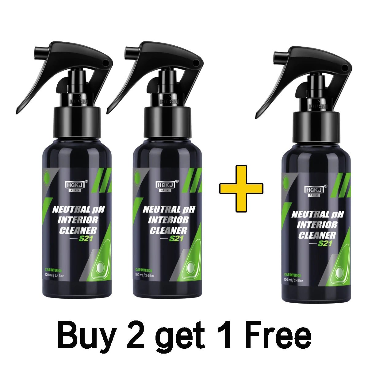 BACKUPMYFILESNOW.COM® Car interior cleaner spray for leather, fabric, and dashboard, with a flannel applicator for multipurpose auto cleaning