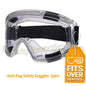 Anti-fog safety goggles from BACKUPMYFILESNOW.COM® with impact and splash resistance, fits over glasses for industrial work.