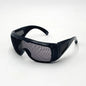 Impact-resistant steel wire metal mesh safety goggles from BACKUPMYFILESNOW.COM® with breathable design for men and women.