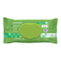 McKesson flushable adult wet wipes with aloe and vitamin E, scented plant-based cleansing wipes in a pack of 48.