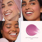 Rare Beauty liquid blush and contour palette with shades of hope, grace, and faith, featuring a liquid lipstick and gloss on a sleek compact.