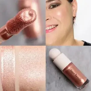 Rare Beauty liquid blush and bronzer set featuring shades of hope, grace, and faith with matching liquid lipstick and gloss.
