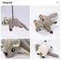 PVC flapping bird cat toy with shaking motion, designed for feline play and entertainment.