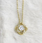 Four-leaf clover eternal love pendant with intricate design, crafted by BACKUPMYFILESNOW.COM® for meaningful jewelry.