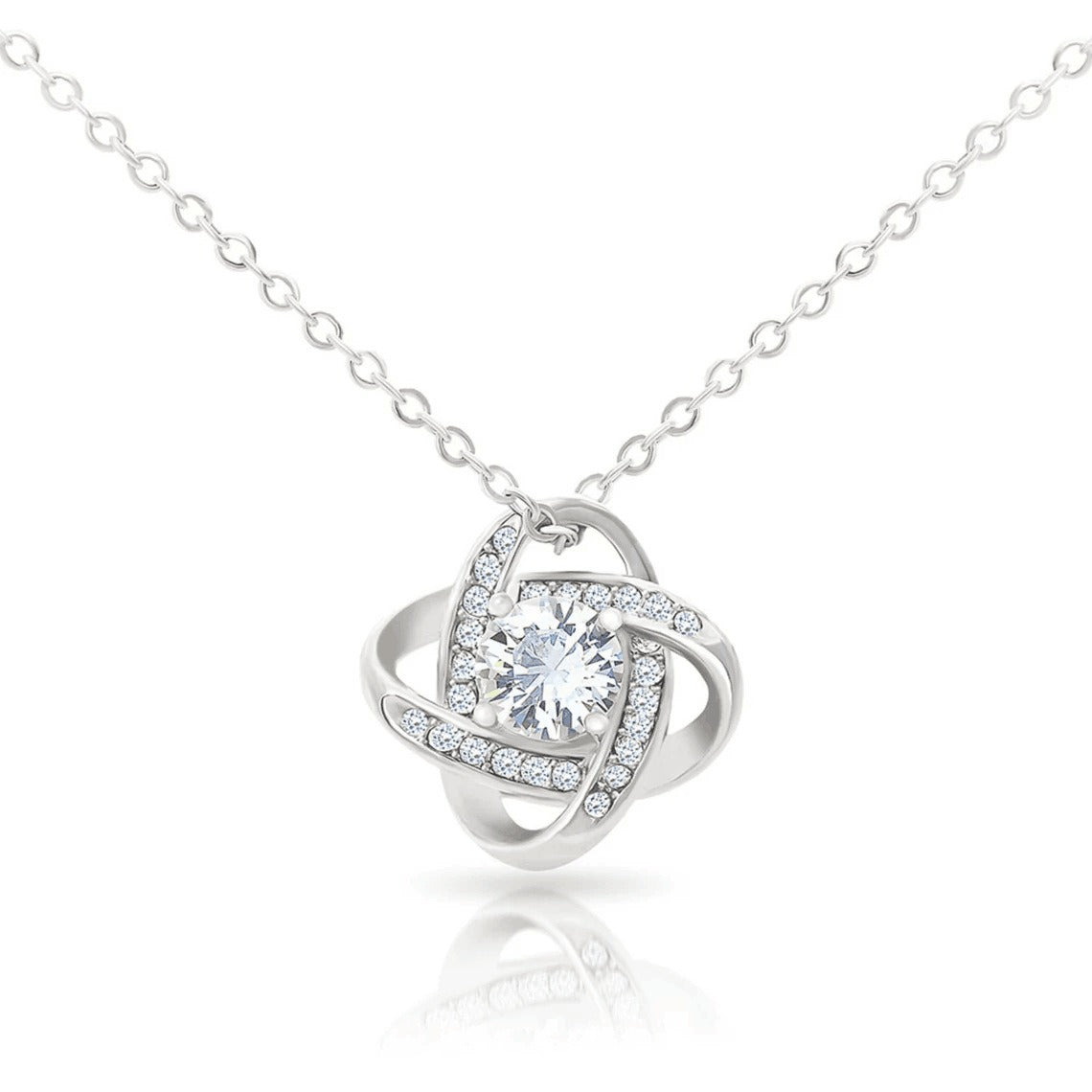 Silver heart necklace in a Christmas gift box set from BACKUPMYFILESNOW.COM®, perfect for holiday gifting and special occasions.