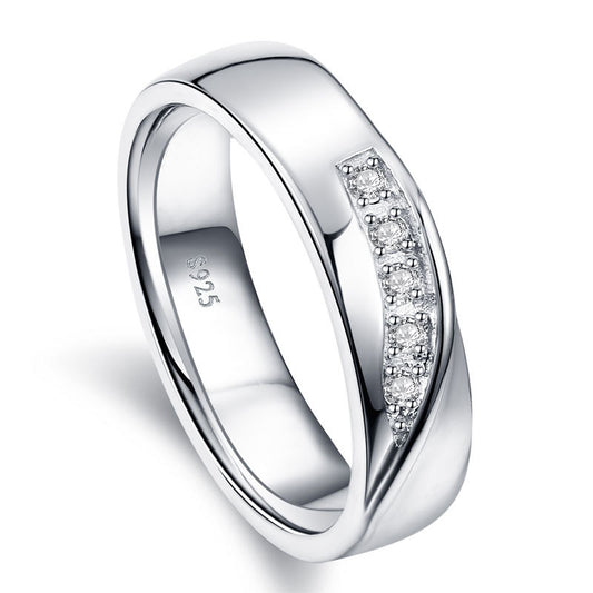 Silver Christmas ring for women, stylish holiday jewelry, featuring festive design and the BACKUPMYFILESNOW.COM® brand.