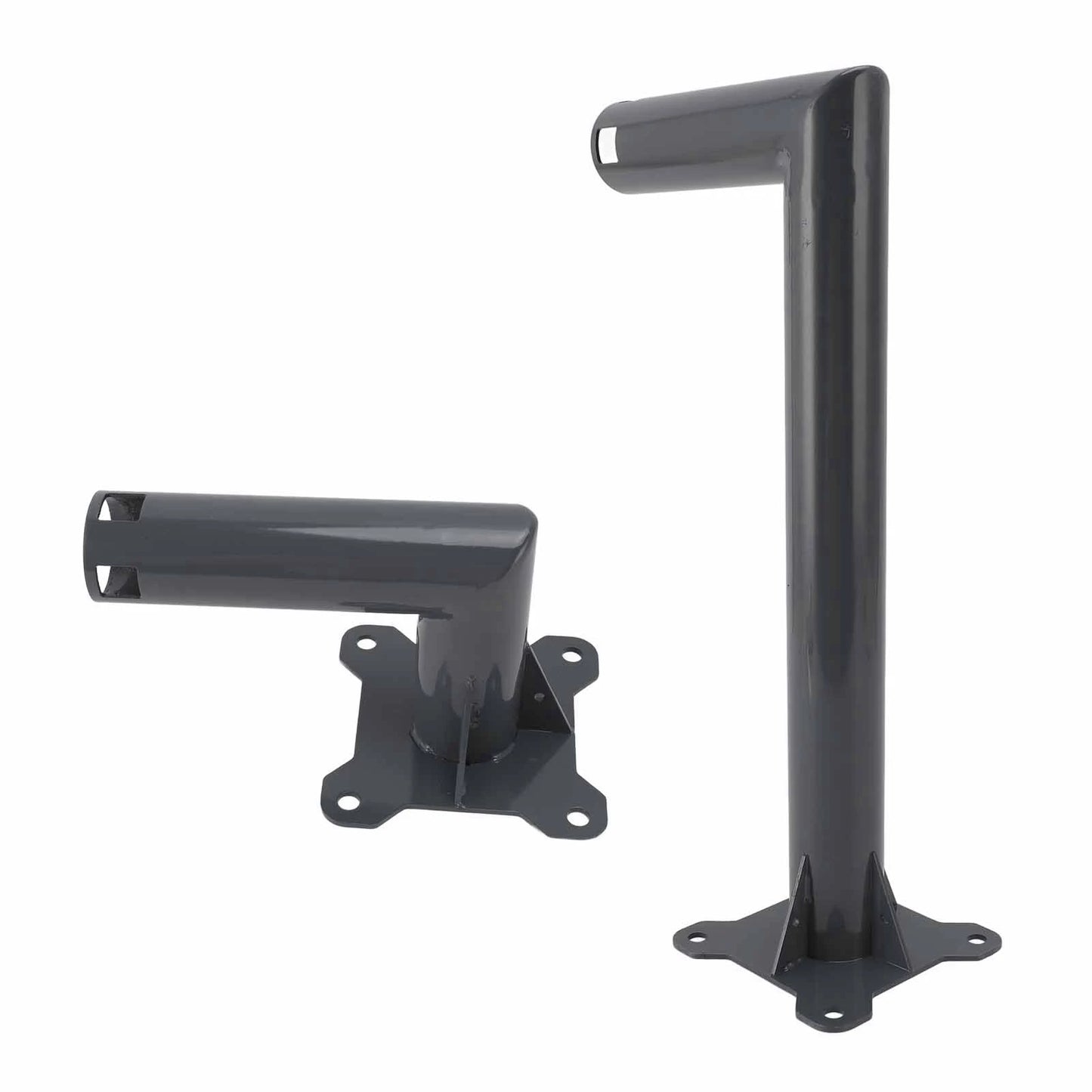 Heavy-duty aluminum alloy mounting kit for Starlink internet dish, suitable for roof or wall installation, by BACKUPMYFILESNOW.COM®.
