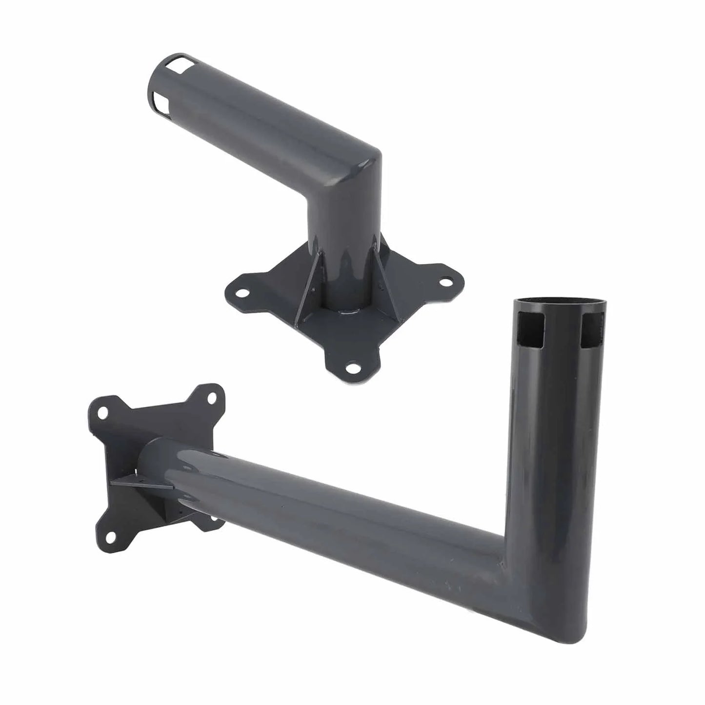 Heavy-duty aluminum alloy mounting kit for Starlink internet dish, suitable for roof or wall installation.