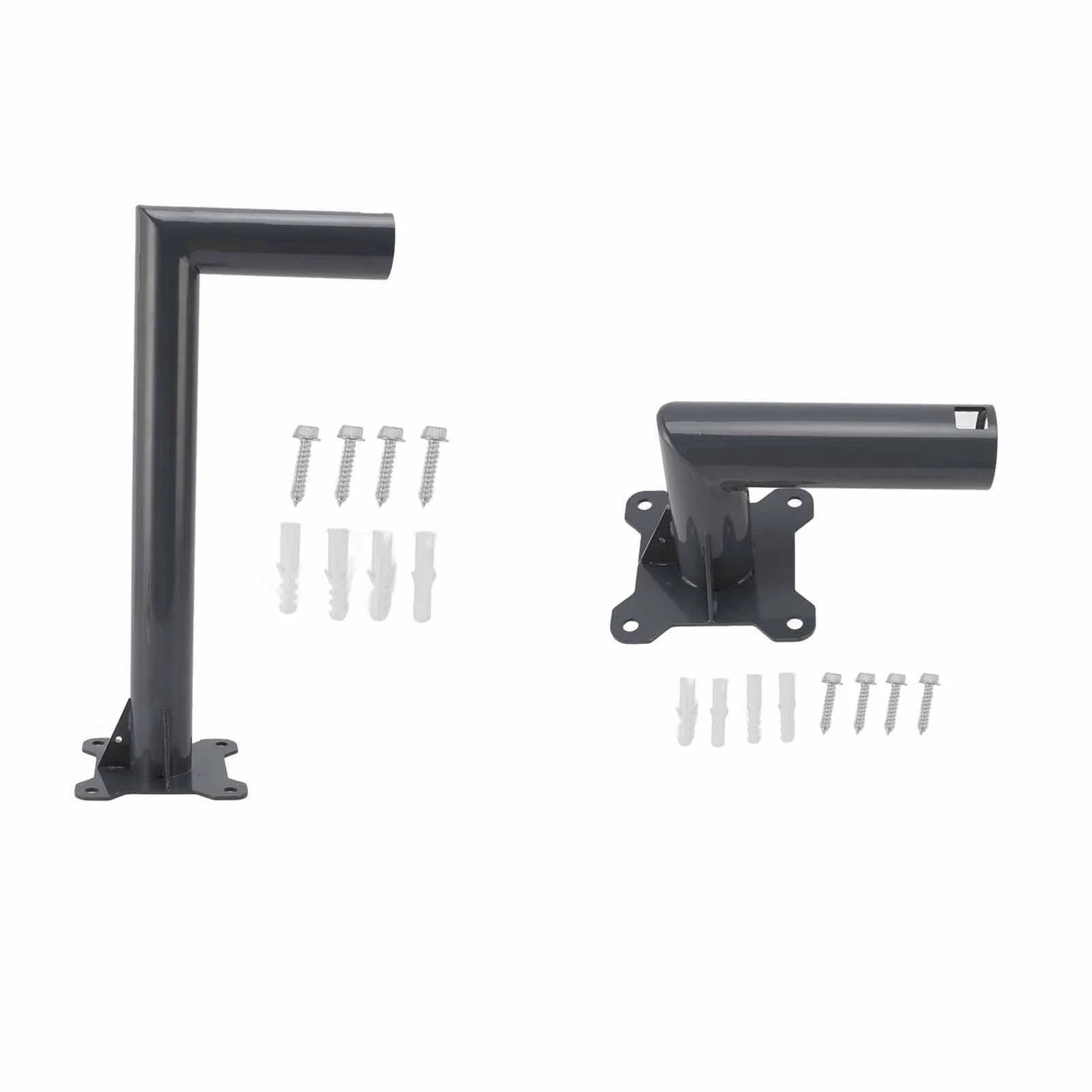 Heavy-duty aluminum alloy mounting kit for Starlink internet dish, designed for roof or wall installation, by BACKUPMYFILESNOW.COM®.