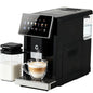 3rd-Gen BackupMyFilesNow.com espresso coffee maker with milk frother, removable grinder, adjustable settings, and detachable milk tank.