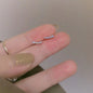 925 silver small stud earrings with round cubic zirconia, minimalist design, perfect gift for her