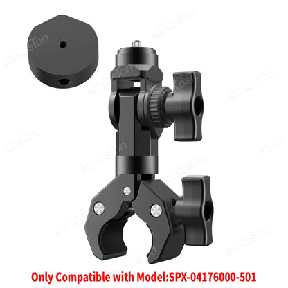 BackupMyFilesNow® adjustable pole clamp adapter for Starlink Mini SPX-04176000-501, suitable for RV, yacht, and camper mounting.