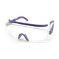 Sky blue BACKUPMYFILESNOW.COM® anti-fog dust safety goggles with adjustable frame, UV protection, impact-resistant eye protection, and splash shield.