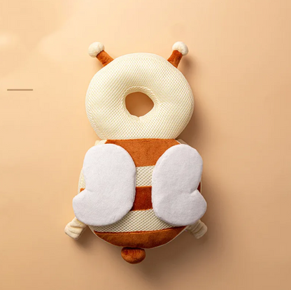 Toddler head protection pad from BackupMyFilesNow.com with soft powder dish net-style design for safety and comfort.