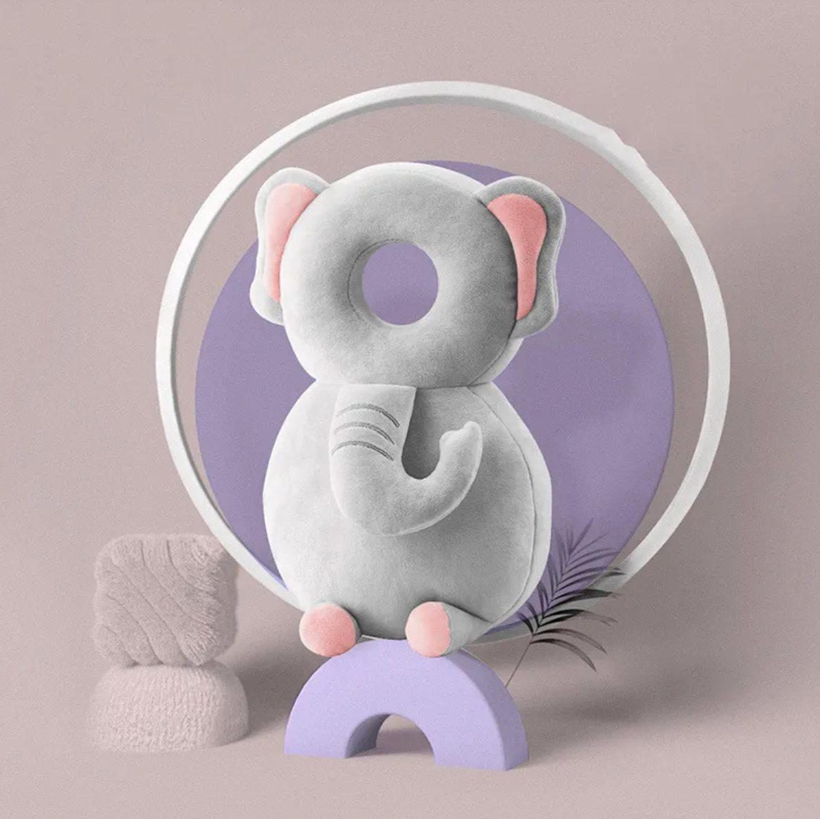 Toddler head protection pad with soft net-style design for safety and comfort, by BackupMyFilesNow.com