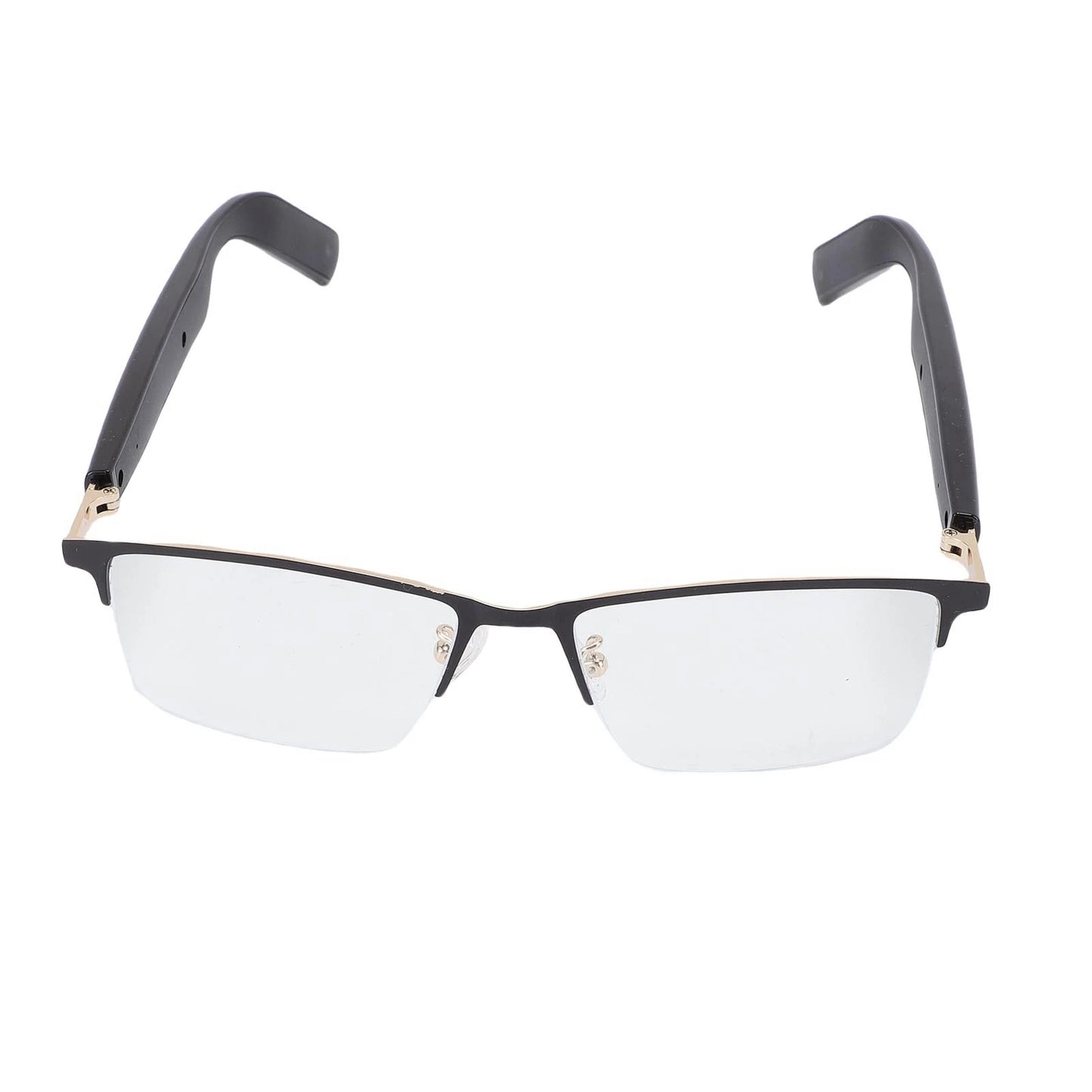 BackupMyFilesNow.com smart glasses with Bluetooth 5.4, built-in mic and speaker, IP54 proof, blue light filter, voice control for daily use