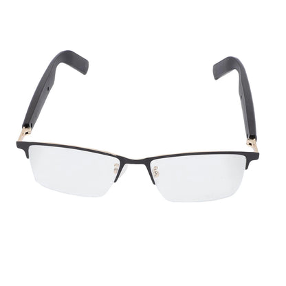 BackupMyFilesNow.com smart glasses with Bluetooth 5.4, built-in mic and speaker, IP54 proof, blue light filter, voice control for daily use