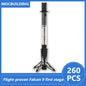 SpaceX Falcon Heavy 1:110 scale model building blocks by BACKUPMYFILESNOW.com, featuring detailed space-themed LEGO-style bricks.