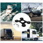 BackupMyFileSNOW® stainless steel roof mount for Starlink Mini, magnetic, stable, drill-free for car roofs and roof racks.