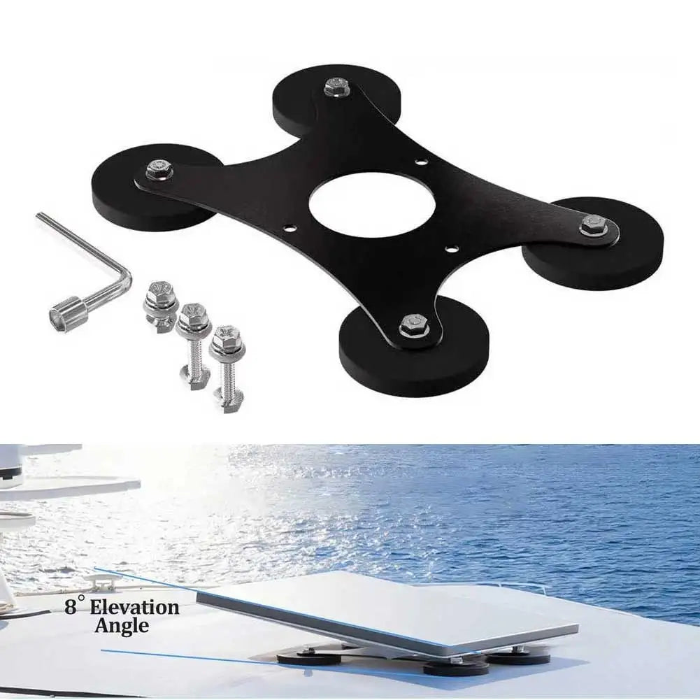 Stainless steel roof mount for Starlink Mini, magnetic, drill-free, suitable for car roofs and roof racks, interior automobile accessory.