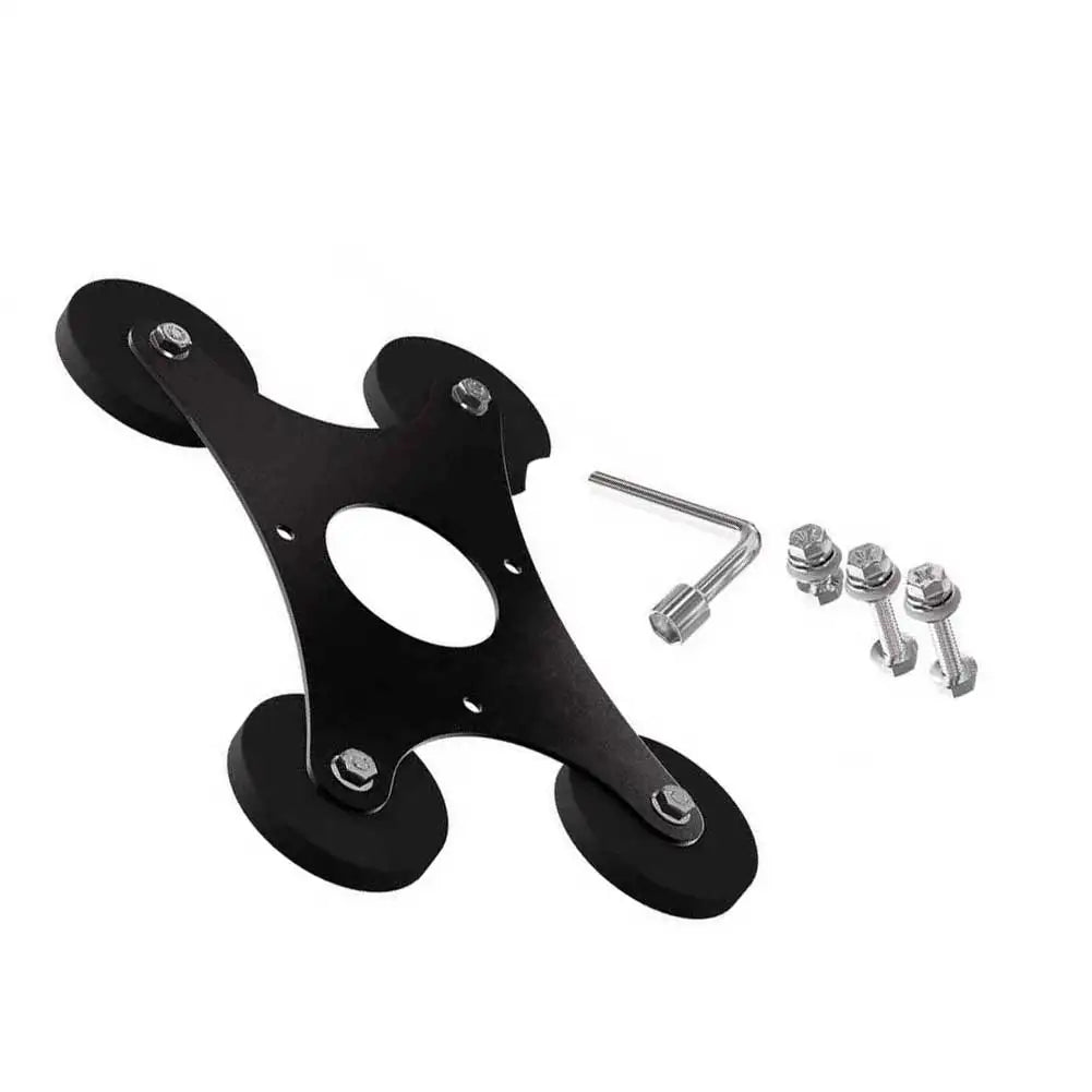 Stainless steel roof mount for Starlink Mini, magnetic, drill-free, suitable for car roofs and roof racks, interior automobile accessory.