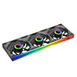 BackupMyFilesNow Jungle Leopard Starlink 360 digital integrated fan with ARGB lighting, 240mm chassis, silent cooling, and temperature control.