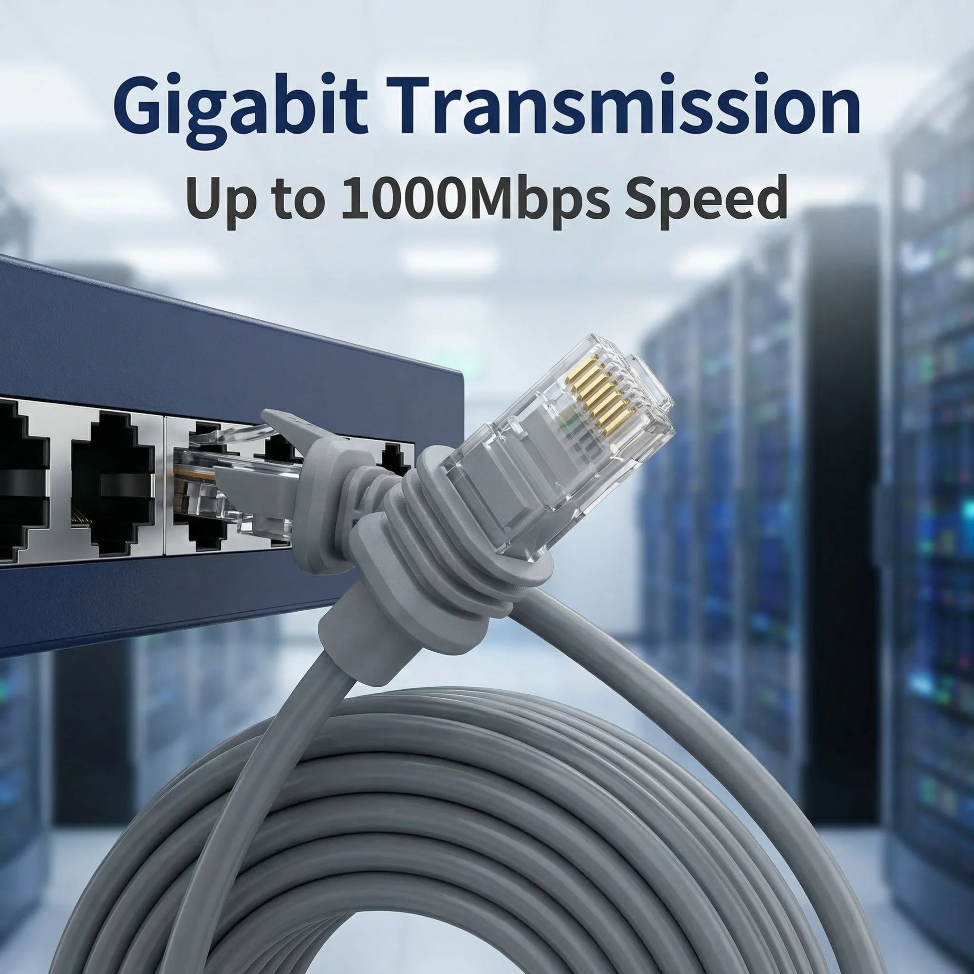 Starlink 3rd Gen router cable by BACKUPMYFILESNOW.COM®, waterproof Gigabit Ethernet RJ45 cable for Starlink internet connection.