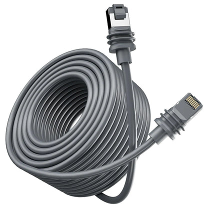 Starlink 3rd Gen router cable, 30m waterproof Gigabit Ethernet RJ45 Ethernet cable, black and flexible for outdoor use