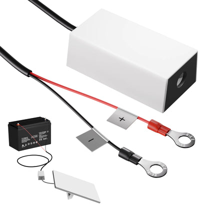 Starlink Mini Battery Adapter 12V-36V with DC power supply and step-up converter for Starlink satellite internet systems.