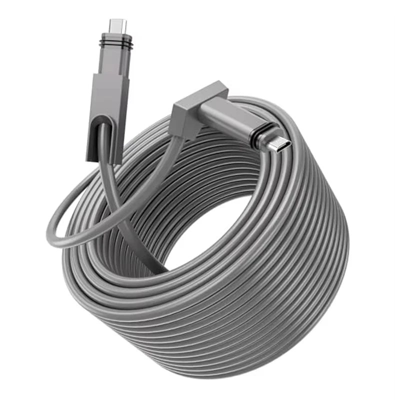 Starlink GEN2/V2 waterproof angled replacement cable for router and satellite, 2m (6.5ft), from BACKUPMYFILESNOW.COM.