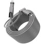 Starlink Gen2/V2 high-speed satellite extension cable by BACKUPMYFILESNOW.COM®, 30m (100ft) long for satellite internet setup.