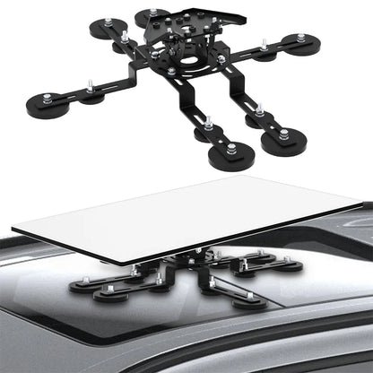 Starlink Mini V4 Magnetic Roof Mount with 12 magnetic bases, 160° tilt, metal bracket for RV, car, yacht, truck, and vehicle use