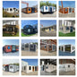 Modern 20ft and 40ft expandable container houses by BACKUPMYFILESNOW.COM®, showcasing sleek prefabricated tiny home designs.