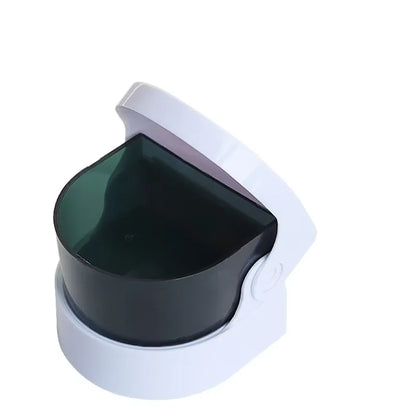 Portable jewelry cleaning machine by BackupMyFilesNow.com for rings, watches, coins, earrings, necklaces, dentures, and small metal parts.