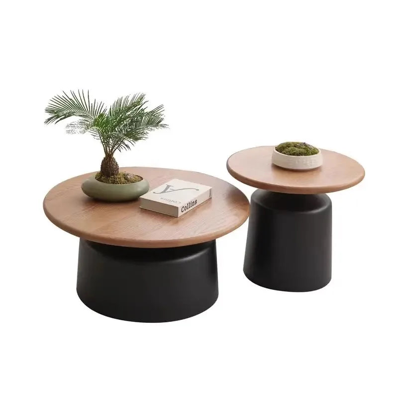 Modern Nordic coffee table with sleek elegant design, premium aesthetic, and storage, ideal for living room decor.