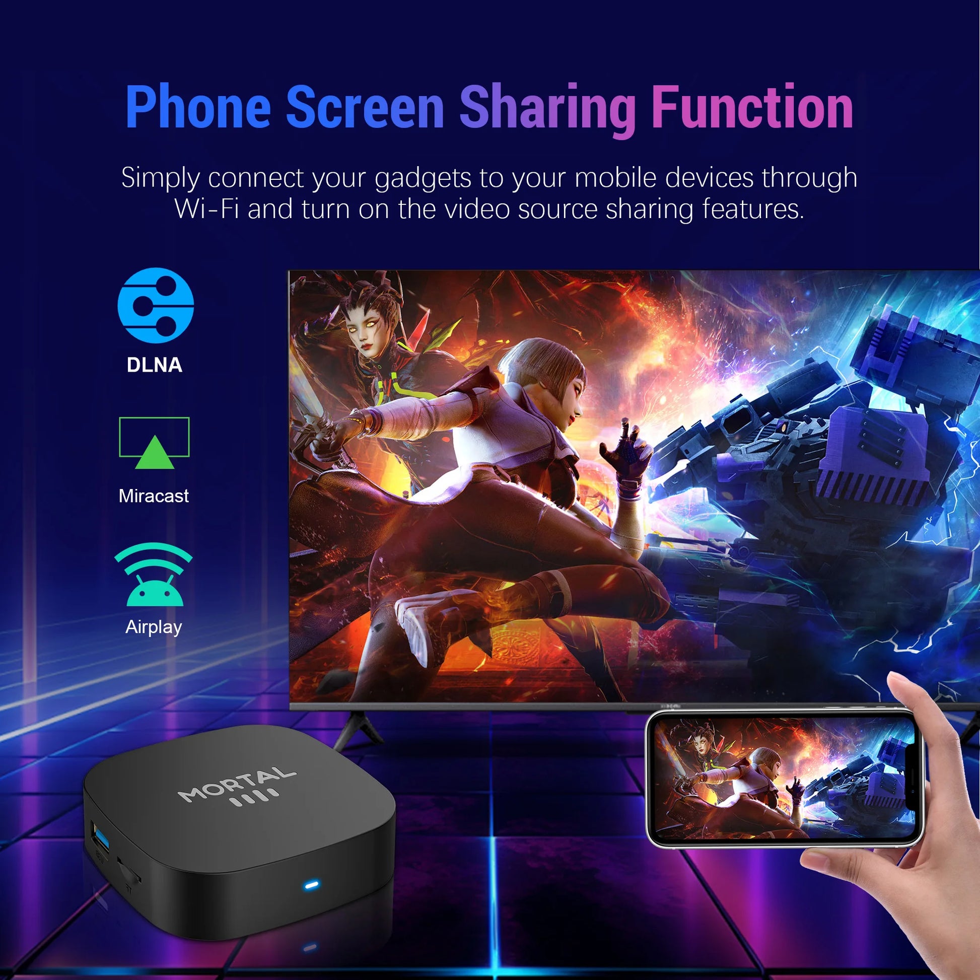 2026 New Smart TV Box T1+ with RK3518, Android 16, WiFi 6, Bluetooth 5.4, 8K Ultra HD, 8GB RAM, 128GB ROM, media player