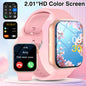 Black BackupMyFilesNow.com smart watch with wireless call dial, multi-sport mode, app reminders, compatible with iPhone and Android.
