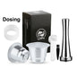 Reusable steel Nespresso coffee capsule filter by BackupMyFilesNow.com for Mini C30 D30 and Pixie espresso coffee makers.