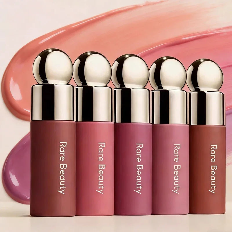 Rare Beauty Soft Pinch Matte Bouncy Cream-to-Powder Blush, airy lightweight liquid blush for a natural makeup look