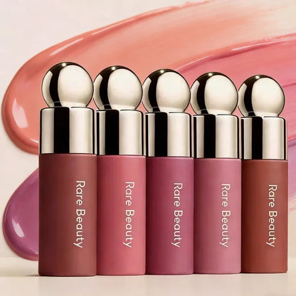 Rare Beauty Soft Pinch Matte Bouncy Cream-to-Powder Blush, airy lightweight liquid blush for a natural makeup look