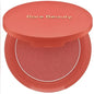 Rare Beauty Soft Pinch Matte Bouncy Cream-to-Powder Blush in airy, lightweight liquid form, natural makeup look, close-up of blush on cheek