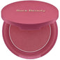 Rare Beauty Soft Pinch Matte Bouncy Cream-to-Powder Blush in a lightweight, natural makeup look with a airy, cushiony texture.